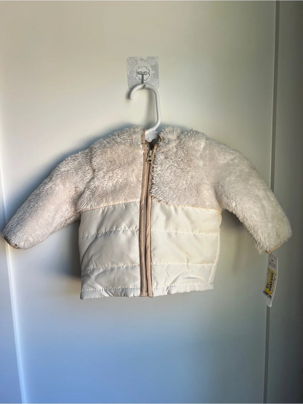 Carter’s Sherpa & Puffer Bear Jacket | 3 Months | Cozy Winter Coat